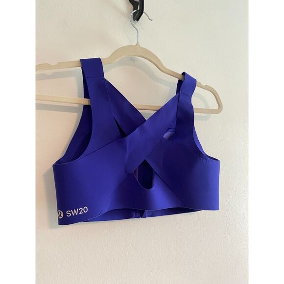Lululemon Enlite Bra *Zip Front in "Lazurite" Blue 34D - Picture 5 of 8